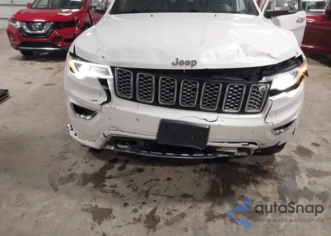 2017 Jeep Grand Cherokee Overland 4X4 z USA, uszkodzony, nr VIN 1C4RJFCG3HC696038